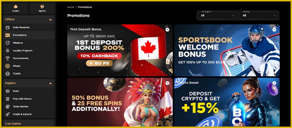 Other Bonuses and Promotions at Fairspin