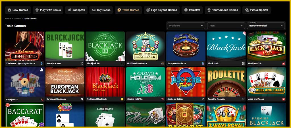 Thrilling Live Casino Games