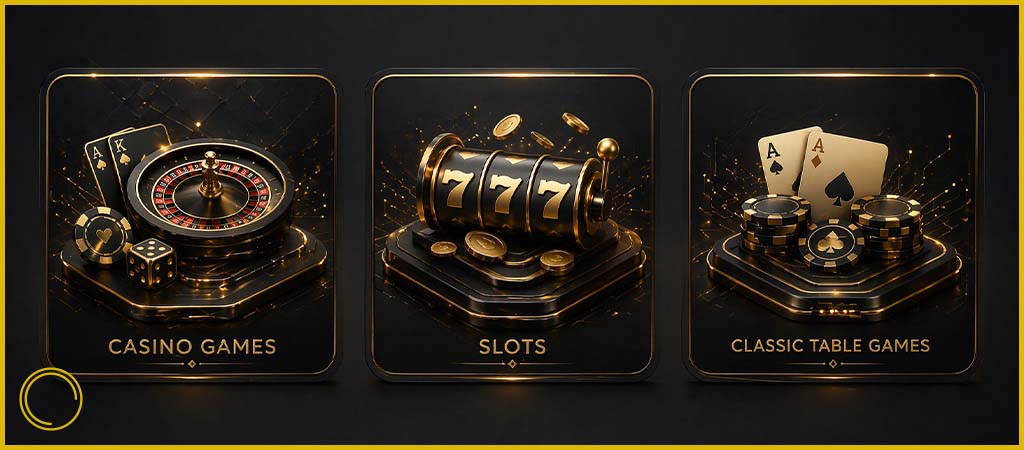 Casino Games, Slots, and Classic Table Games