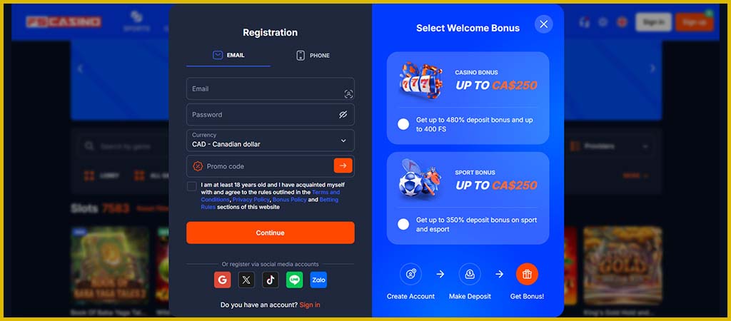 Registration and Login Process