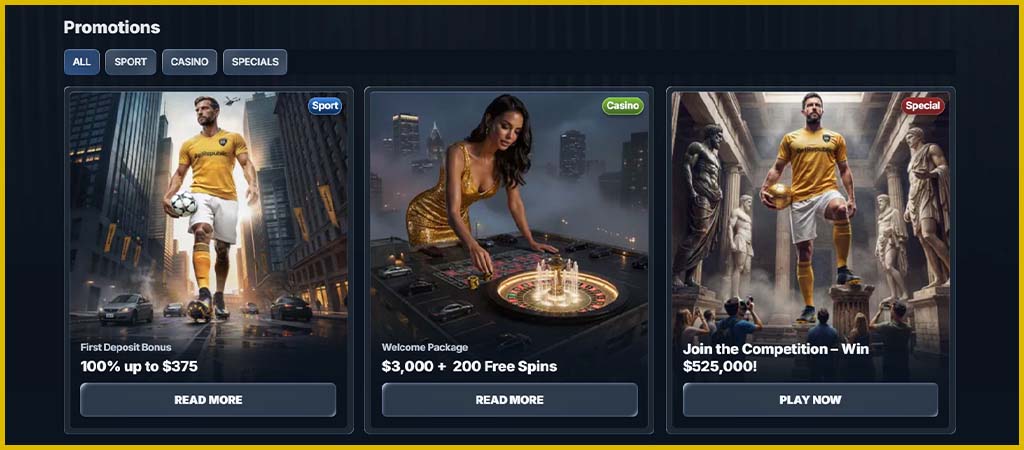 BetRepublic Casino Promotions