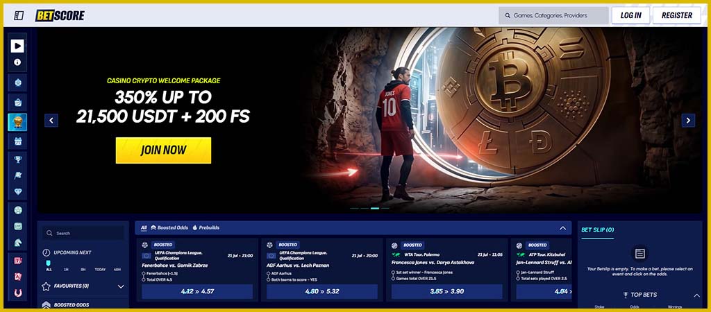 BetScore Casino Review Canada 2026