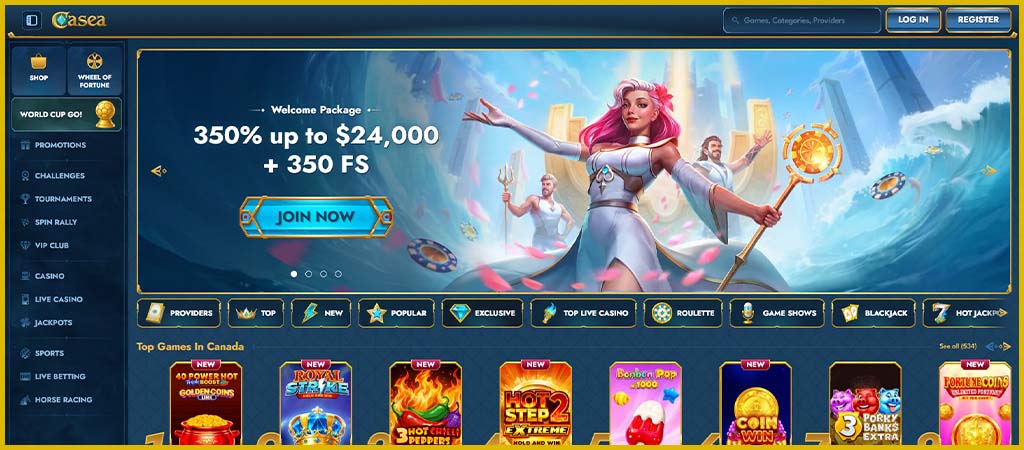 Casea Casino Review Canada 2026