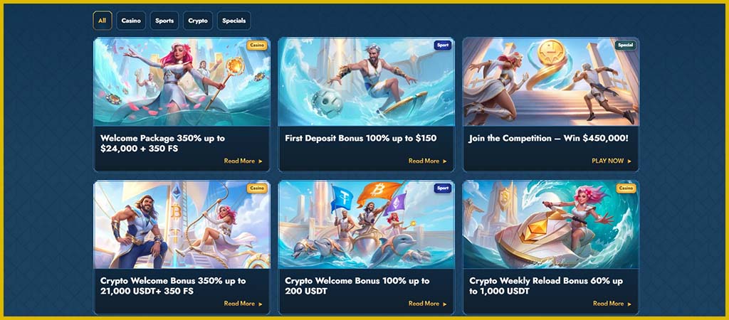 Other Bonuses at Casea Casino