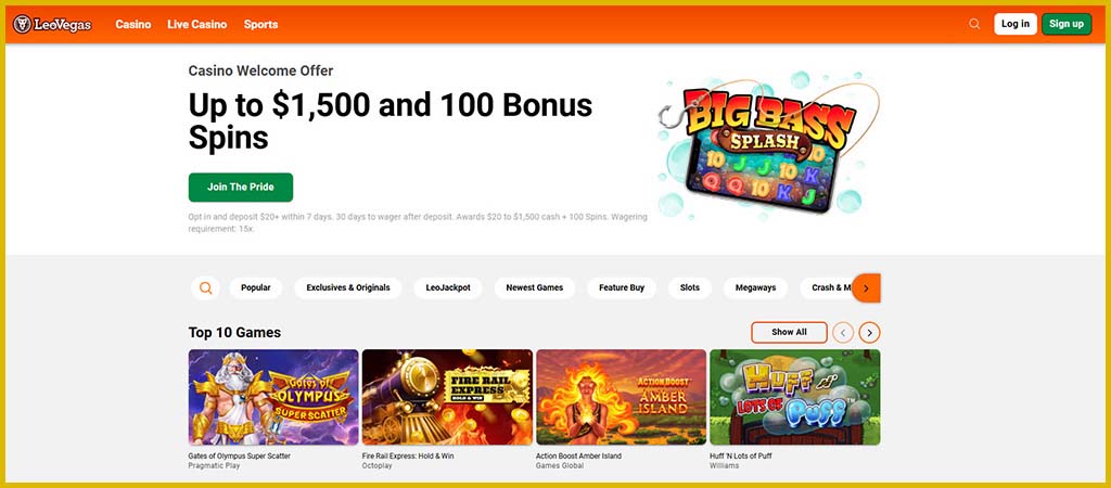 LeoVegas Casino Review Canada 2026