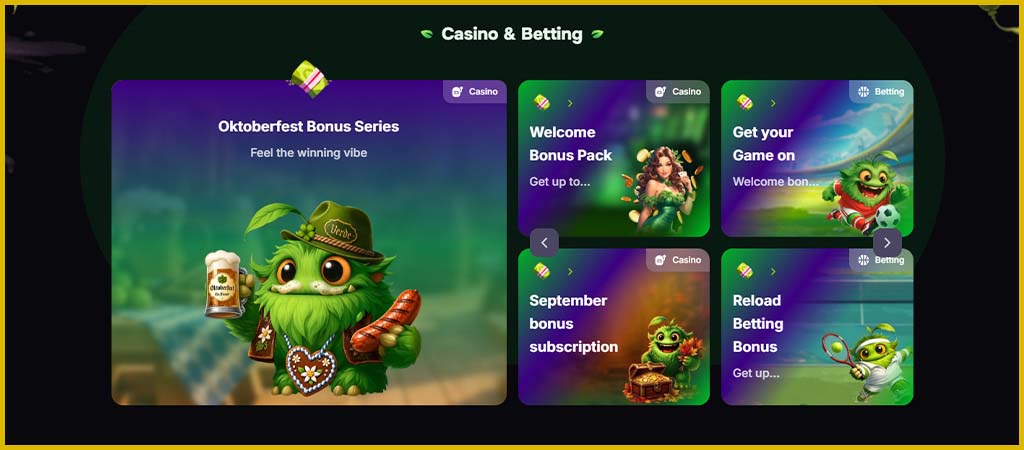 Verde Casino, bonuses, promotions, Canada
