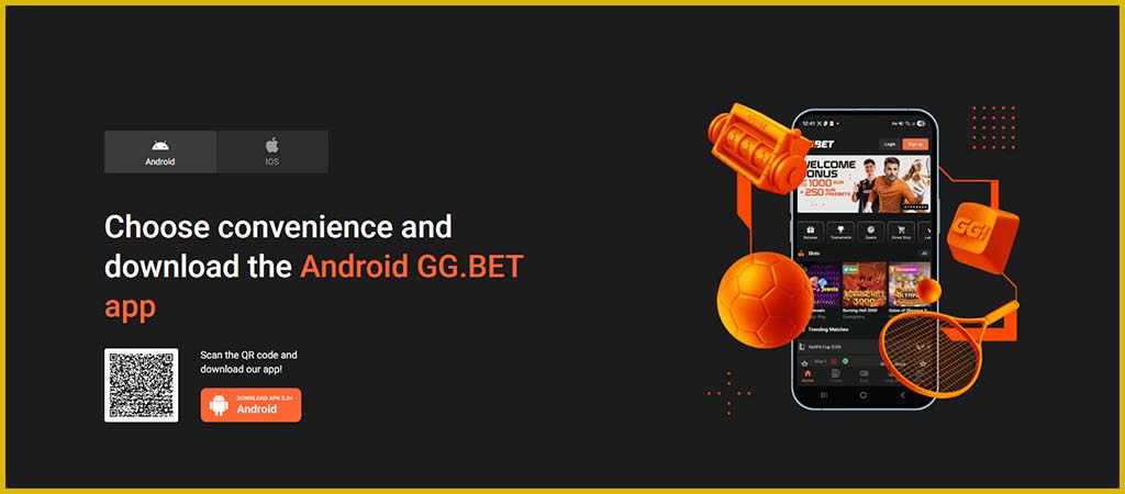 GGBet mobile app, GGBet Casino app Canada