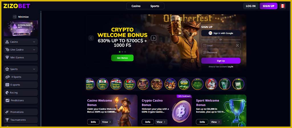 ZizoBet Casino review Canada 2026, ZizoBet online casino for Canadian players