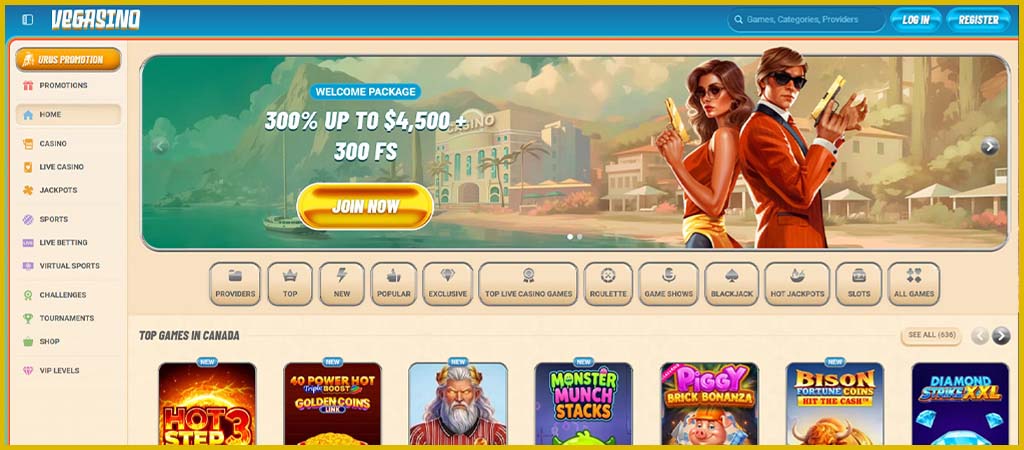 Vegasino casino platform and player experience, Vegasino online casino review 2026