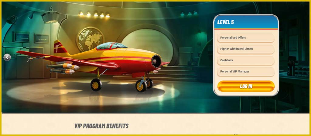 Vegasino VIP benefits and perks, Vegasino casino rewards program Canada